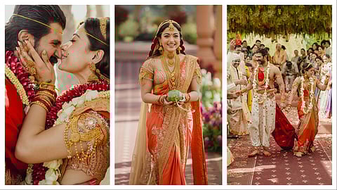 Rashmika and Vijay make it official in a private, emotional ceremony nestled in the Aravalli hills.