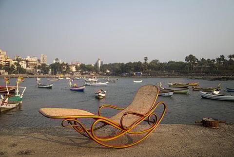 A closer look at 'History of India Through Chairs" by Mahendra Doshi