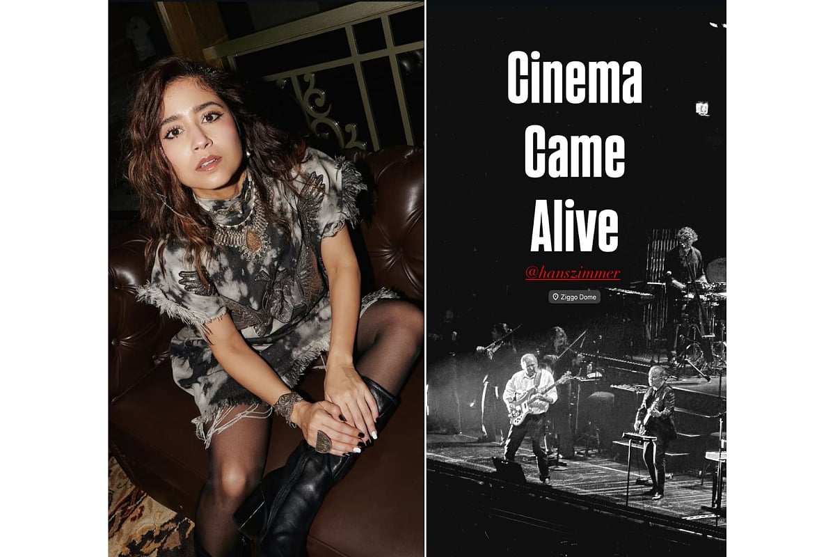 Shweta Tripathi fulfils her lifelong dream, attends cinematic legend Hans Zimmer’s live performance in Amsterdam