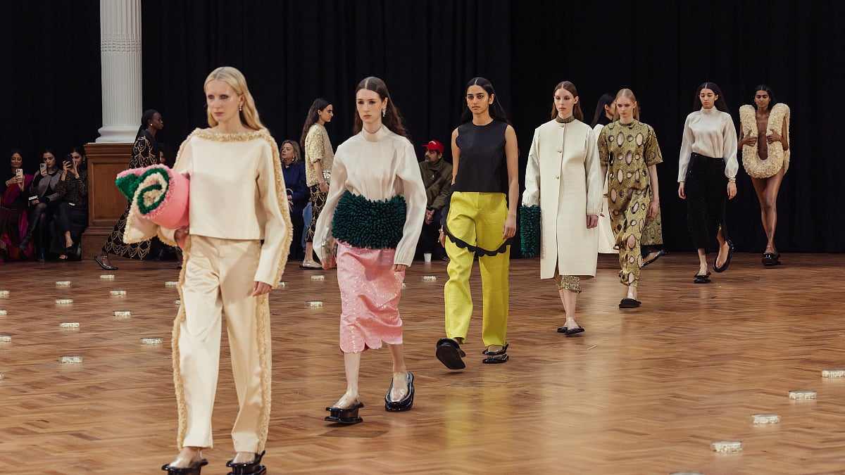 Sanjay Garg reflects on garlands, textiles and his London Fashion Week moment