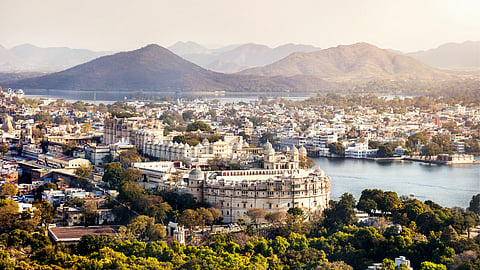 View of the city of Udaipur