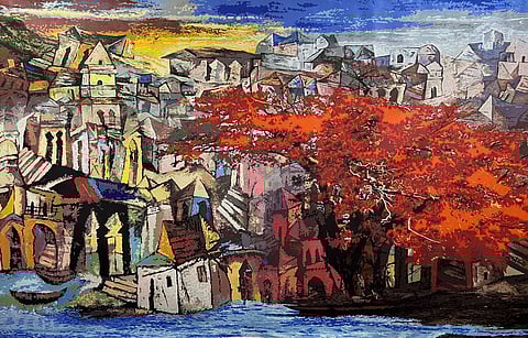 In the Shadow of Russet Roofs: Fawad Tamkanat’s journey through time and art