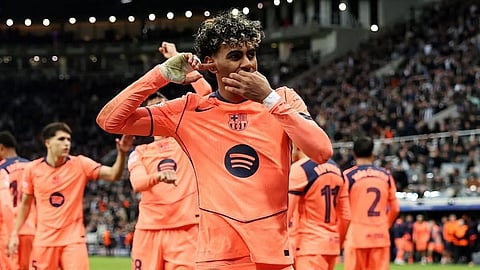 Lamine Yamal's late strike denies Newcastle victory against Barcelona in Champions League clash