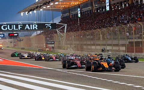 Races will not take place next month as tensions linked to the Iran conflict raise safety concerns.