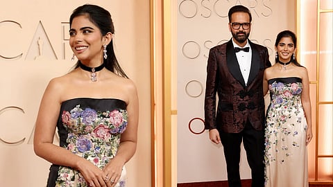 Oscars 2026: Isha Ambani dazzles in strapless vintage Valentino gown