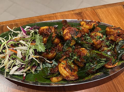 Telugu feasts have a new address with 
delicious seafood and desserts at 
this restaurant