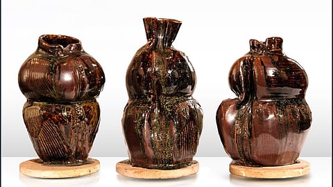 She Who Saw the Deep in Gurugram explores the ceramic practices of three artists