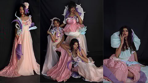 Poshitha Allu Po in Wonderland collection exploring emotional fashion design