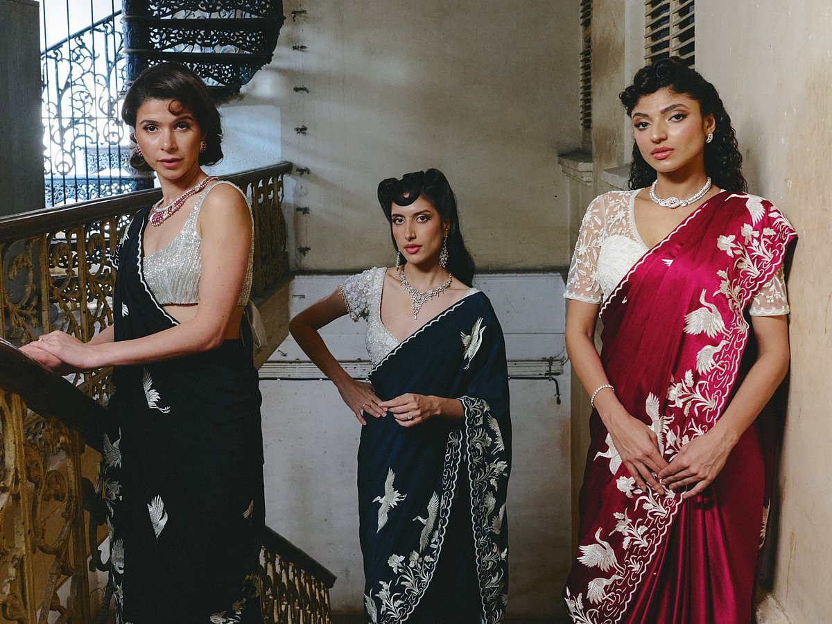 Ashdeen's Parsi Gara Saris Blend Living Heritage and Modern Elegance
