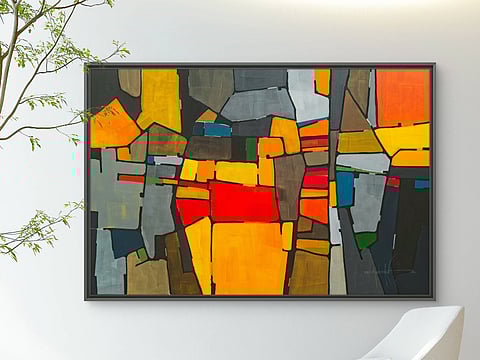 At India Art Festival, Amrish Malvankar and Mahesh M Karambele explore mind, light and feeling through abstract art in Hyderabad