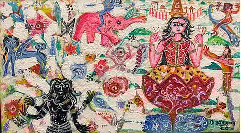 Sarala’s Art Centre in Chennai celebrates three Madras School Masters with divergent visual languages