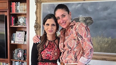 Saba Pataudi gives a sneak peak into Kareena Kapoor’s lavish living room