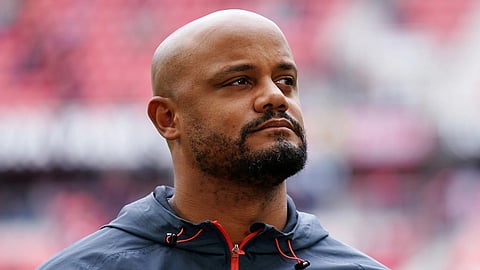 Bayern Munich's Vincent Kompany braces for a tough game against Real Madrid