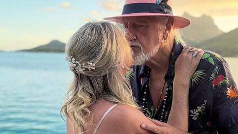 Fleetwood Mac's Mick Fleetwood gets married for the fifth time at 78