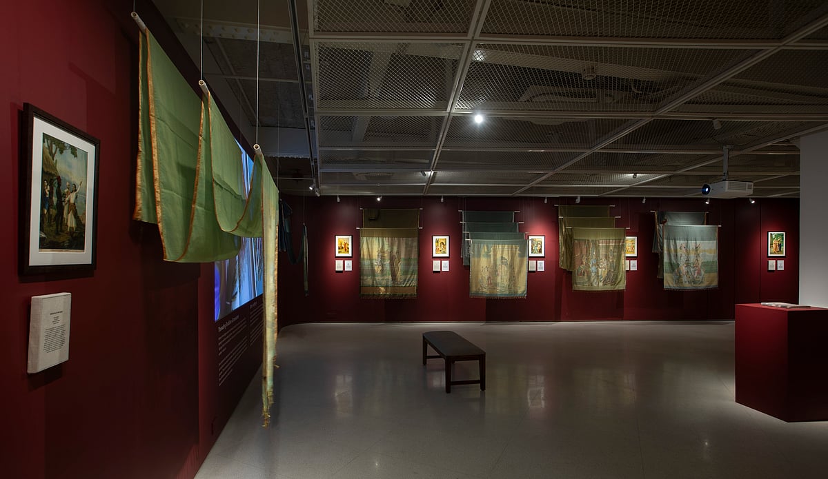 Khadi, a canvas reimagines Raja Ravi Varma’s paintings on textile