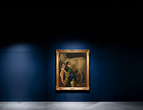 From Ravi Varma’s devotional intimacy to contemporary disquiet, AstaGuru stages a cross-generational encounter