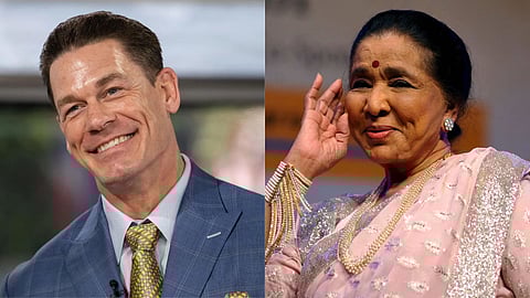 John Cena posts tribute to Asha Bhosle, surprises fans
