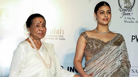 Zanai Bhosle remembers grandmother Asha Bhosle in first posts after her passing