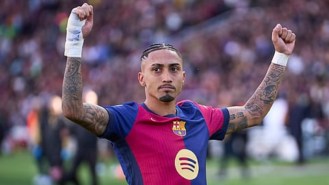 Will Barcelona star Raphinha face ban following harsh comments against UEFA referee? 