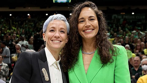 Sports stars Megan Rapinoe and Sue Bird have announced shocking split