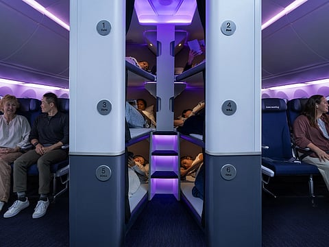 Air New Zealand now offers bunk beds for Economy and Premium Economy passengers