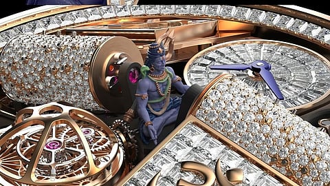 Anant Ambani's Shiva watch is a ₹12 crore spectacle with 1000 diamonds and a musical Godfather twist
