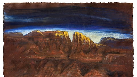 Artists Indrapramit Roy and Mark Cazalet unite with their distinct styles at this Delhi exhibition