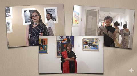 Glimpses from the launch of CIMA's ongoing exhibition, Outsider Art