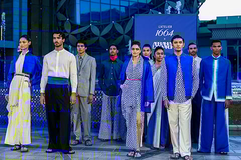 Abraham & Thakore rethink sari codes at Lakmé Fashion Week