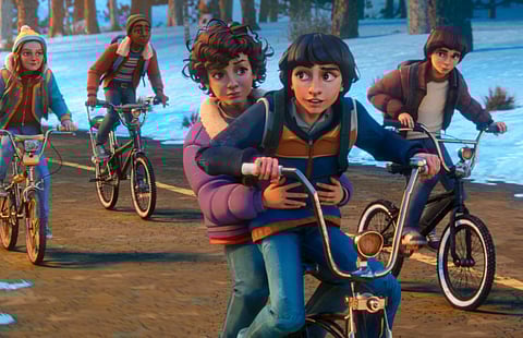 The Stranger Things animated spinoff 