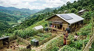 The North Eastern states of India have always implemented sustainable ways making the utmost use of resources, without creating pollution or wastage