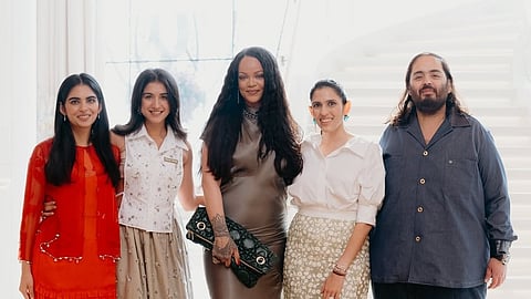 A viral moment featuring Rihanna feeding a cow during her recent Mumbai visit has triggered a wave of online debate