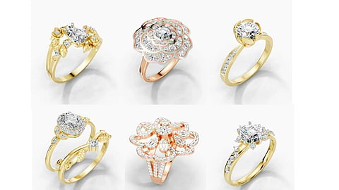Personalised diamond rings India