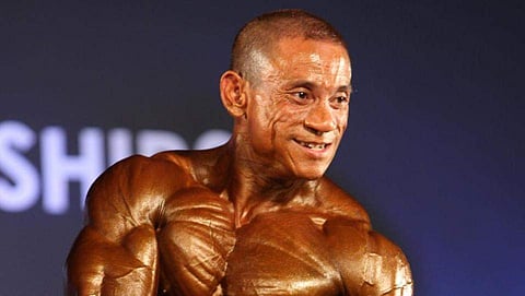 Bodybuilder Pradipkumar Singh