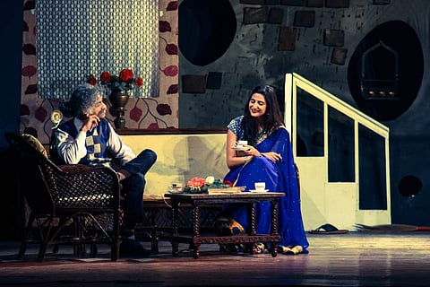 A scene from the play
