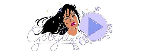 Google doodle celebrates life of superstar Selena