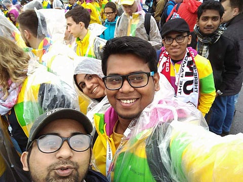 JNU members attend 19th World Youth Festival in Russia's Sochi
