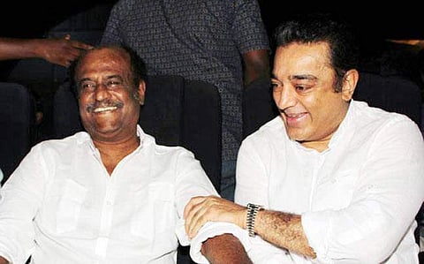 Rajinikanth and Kamal Haasan