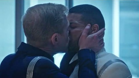 Star Trek: Discovery airs first gay male kiss in franchise's history
