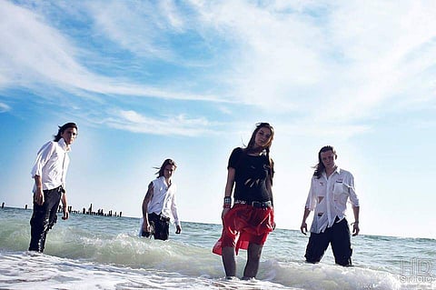 Siberian death-metal band Dehydrated in Kochi 