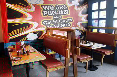 A glimpse of Dhaba Estd 1986 Delhi