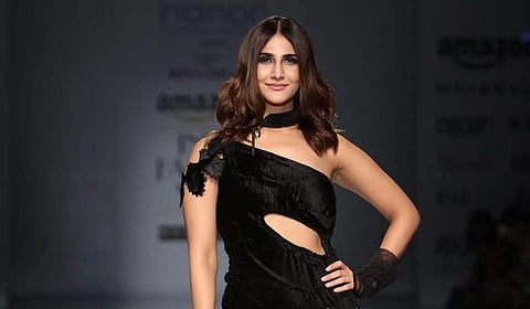 Vaani Kapoor walks the ramp for Rina Dhaka