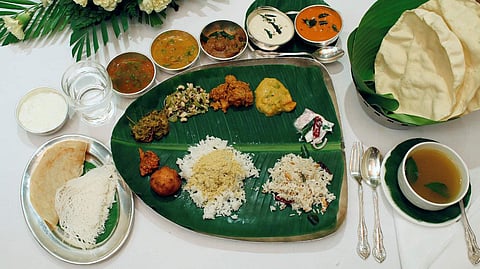 Vishu Sadhya at Ente Keralam