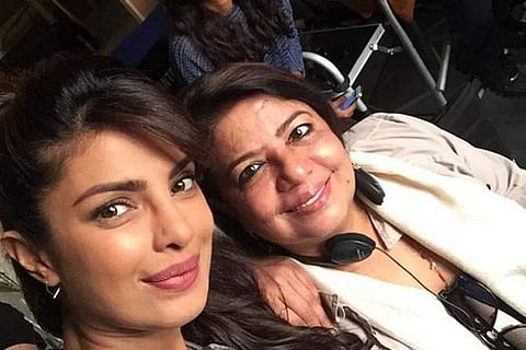 Madhu Chopra and Priyanka Chopra