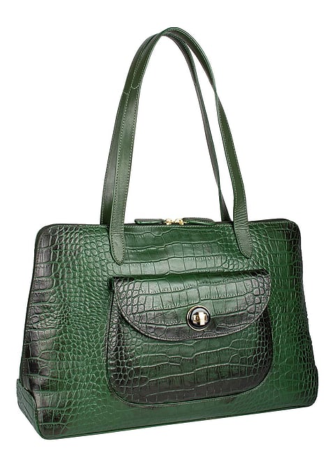 Hidesign-_Scandicci_Croco_02_Emrald_Green-_Rs