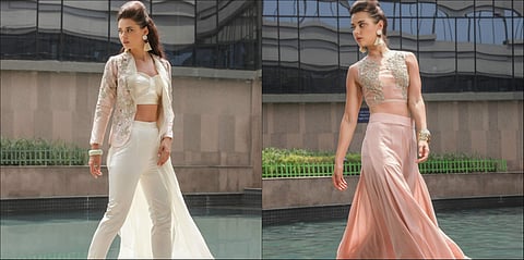 Kolkata-based designer Rashi Kapoor's new collection, Hortus’s Kiss, is inspired by spring