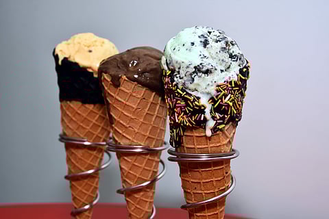 Ice cream cafe from Mumbai, keeps Shenoy Nagar abuzz