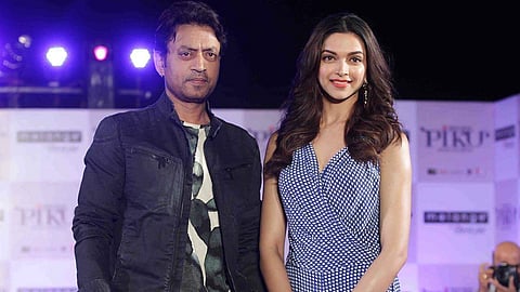 Irfan Khan and Deepika Padukone