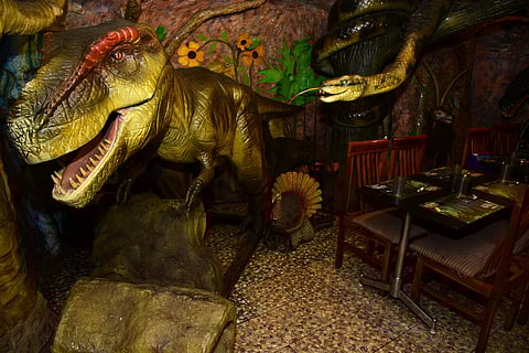 Dine with a dinosaur at Animal Kingdom