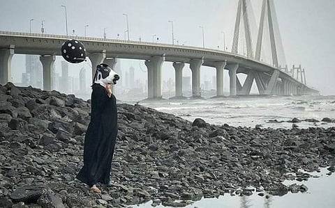 From Sujatro Ghosh's Cow Mask series